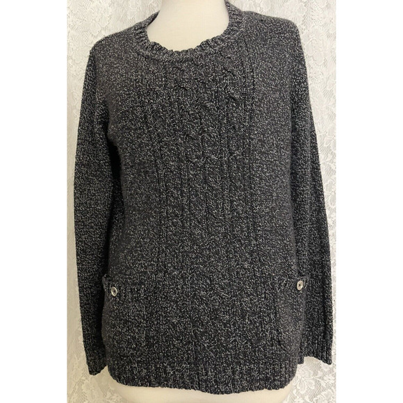 Karen Scott Women's Size M Brown Crew Neck Pullover Sweater 2 packets Pre-Owned - Picture 6 of 8